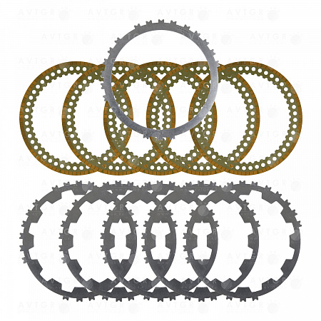 КОМПЛЕКТ ДИСКОВ СЦЕПЛЕНИЯ 45625-4G600 HYUNDAI/KIA